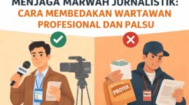 FOTO: Tips Mengenal Wartawan Bodrex dan Wartawan Profesional (Andre Hariyanto/SUARA UTAMA)