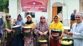 Foto bersama saat Safari Pra Ramadhan di Masjid Al Qodar Oebesadi TTS, NTT (Muhazir Syukur/SUARA UTAMA)