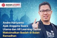 FOTO: Ramadhan 1447 H sebagai Ajang Perbaikan Diri, Ini Seruan Andre Hariyanto kepada Anggota dan Umat Islam (Zahwa Qarira Nazhira/SUARA UTAMA)