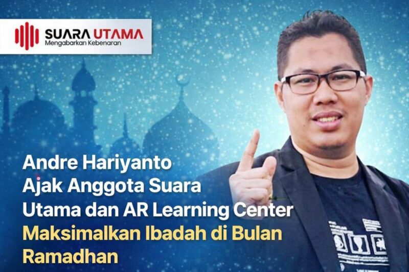 FOTO: Ramadhan 1447 H sebagai Ajang Perbaikan Diri, Ini Seruan Andre Hariyanto kepada Anggota dan Umat Islam (Zahwa Qarira Nazhira/SUARA UTAMA)