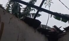 Atap Rumah Warga Matekan Ambruk, Korban Belum Tersentuh Bantuan Apapun Dari Pemerintah
