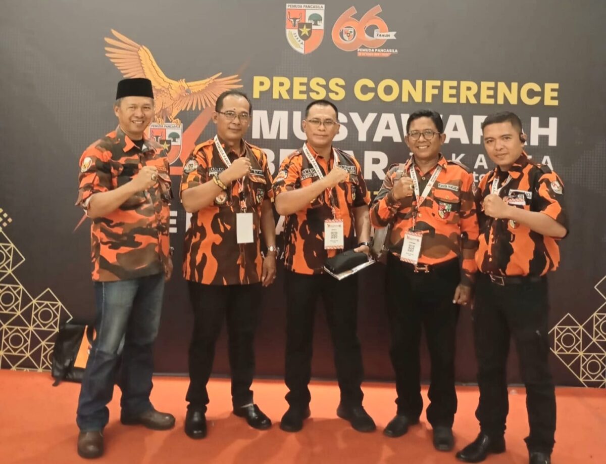 Ketua dan Sekretaris beserta Pengurus MPC PP Tanggamus