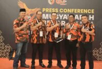 Ketua dan Sekretaris beserta Pengurus MPC PP Tanggamus