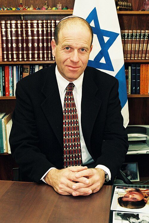 Avraham Burg, Anggota Knesset. Foto: Itzhak Harari / Knesset Archives 