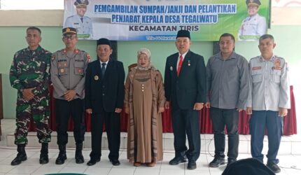 IMG 20260304 WA0000 Camat Tiris Resmi Melantik PJ Kades Desa Tegalwatu, Berharap Bisa Melanjutkan Progam PJ Kades Sebelumnya Suara Utama ID Mengabarkan Kebenaran | Website Resmi Suara Utama