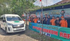 Posko Bankom RAPI Wilayah 10 Way Kanan Melayani Pemudik Lintas Tengah