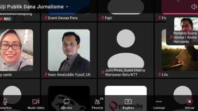 Redaksi SUARA UTAMA Hadiri Uji Publik Dana Jurnalisme oleh Dewan Pers 3 FOTO: Perkuat Ekosistem Media, Dewan Pers Uji Publik Regulasi Dana Jurnalisme (Andre Hariyanto/SUARA UTAMA)