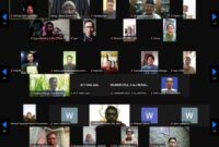 FOTO: Yayasan Pusat Pembelajaran Nusantara, Lembaga AR Learning Center dan Media Suara Utama Sukses Gelar Webinar Transformasi Pers di Era Digital (Adinut/SUARA UTAMA)