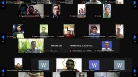 FOTO: Yayasan Pusat Pembelajaran Nusantara, Lembaga AR Learning Center dan Media Suara Utama Sukses Gelar Webinar Transformasi Pers di Era Digital (Adinut/SUARA UTAMA)