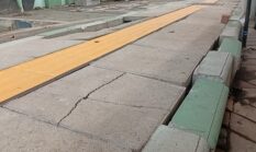 Belum Seumur Jagung, Proyek Revitalisasi Alun Alun Kota Kraksaan Sudah Mulai Ada Yang Ambles