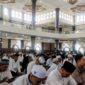 Foto : Tampak Ratusan Jamaah saat mendengarkan tausiyah