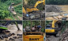 Alat Berat Menggila di Air Batu, Geopark Merangin Terancam Rusak, Kemana Penegak Hukum?
