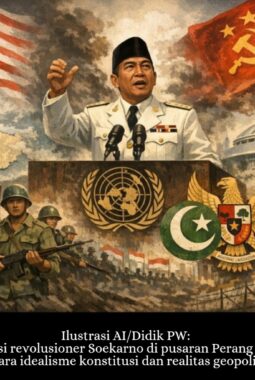 Diplomasi Revolusioner Soekarno: Idealisme Konstitusi dan Realitas Geopolitik