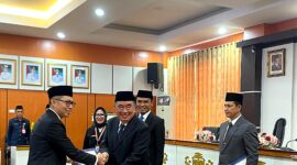 Bupati Tanggamus Saat Melantik Pejabat Birokrasi Tanggamus