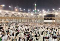 FOTO: Jemaah saat tawaf mengelilingi Ka'bah di Masjidil Haram, Mekkah, Arab Saudi. (Dok. Kemenag/SUARA UTAMA)