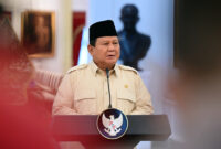 Foto Prabowo Subianto dari KSP