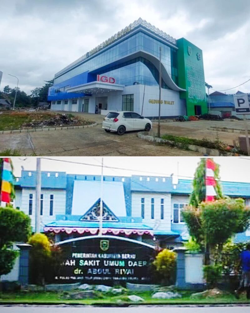 Foto RSUD kabupaten berau. Atas baru
