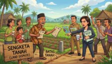 Gambar ilustrasi Sengketa lahan Masyarakat dan Perusahaan