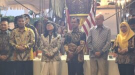 FOTO: TNI AL dan Yayasan Sail Indonesia Jaya Luncurkan Program Maritime Leadership di KRI Dewa Ruci (Wahyu Widodo/SUARA UTAMA)