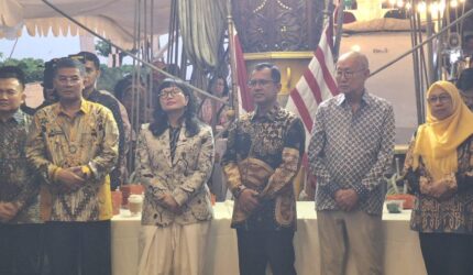 FOTO: TNI AL dan Yayasan Sail Indonesia Jaya Luncurkan Program Maritime Leadership di KRI Dewa Ruci (Wahyu Widodo/SUARA UTAMA)