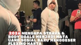 FOTO: 2026, Mengapa Strava & Body Goals Menjadi Mata Uang Sosial Baru Menggeser Flexing Harta (Mohamad Rivai R Naha/SUARA UTAMA)