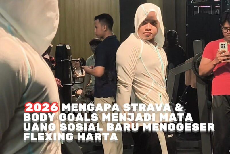 FOTO: 2026, Mengapa Strava & Body Goals Menjadi Mata Uang Sosial Baru Menggeser Flexing Harta (Mohamad Rivai R Naha/SUARA UTAMA)