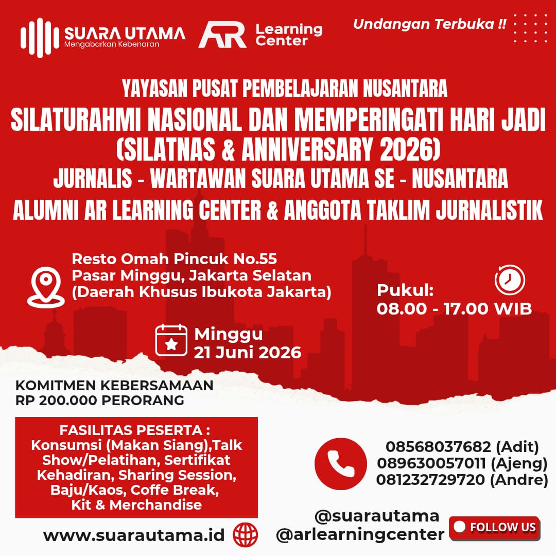 Silatnas & Anniversary 2026 Digelar, Andre Hariyanto Tegaskan Penguatan Profesionalisme dan Integritas