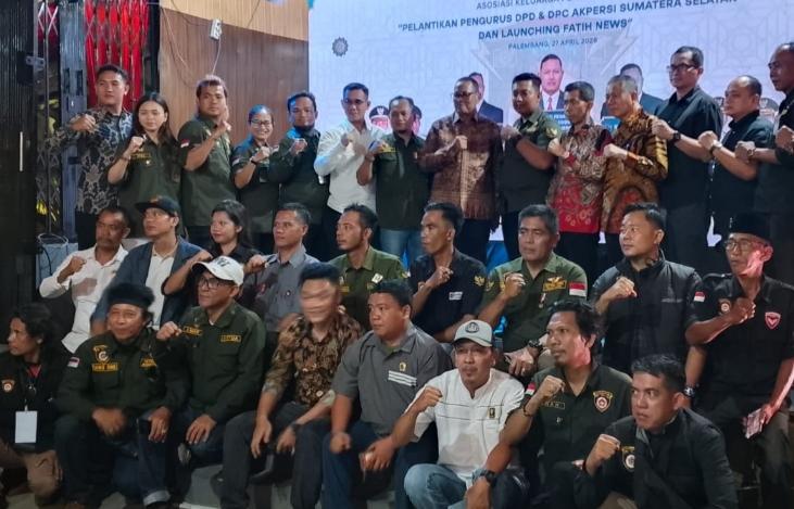 FOTO: AKPERSI Sumsel Gelar Musdalub dan Lantik Pengurus Baru 2026 - 2031 di Palembang (Andre Hariyanto/SUARA UTAMA)