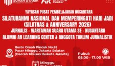 FOTO: Silatnas & Anniversary, Suara Utama dan AR Learning Center Gelar Agenda Nasional Perkuat Profesionalisme (Dok.Pribadi/SUARA UTAMA)