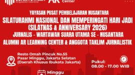 FOTO: Silatnas & Anniversary, Suara Utama dan AR Learning Center Gelar Agenda Nasional Perkuat Profesionalisme (Dok.Pribadi/SUARA UTAMA)