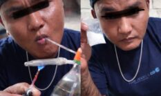 Viral Video Diduga Warga Danau Konsumsi Sabu Saat Video Call, Warga Minta Aparat Bertindak