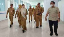 Foto Bupati Berau dan jajarannya sidak di RSUD Tanjung Redep