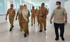 Bupati Berau Hj. Sri Juniarsih Mas, M.Pd. Melakukan Inspeksi Mendadak Ke Bangunan Rumah Sakit Baru, RSUD Tanjung Redeb