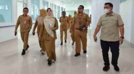 Foto Bupati Berau dan jajarannya sidak di RSUD Tanjung Redep
