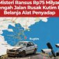 Foto ilustrasi Rp 75 milyar 