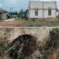 Foto bangunan terbengkalai dari tahun 2019. gorong-gorong mengunakan drom. (R.salam Foto)