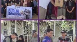 Foto simbolis. manejemen PAMA BRCB, Faizal dan Ketua SP BRCB David Chiang.