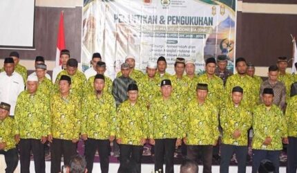 Foto: Suasana Pelantikan dan Pengukuhan Pengurus DMI Kabupaten Kupang yang berlangsung di Gedung BRMP NTT (Sabtu 02 Mei 2026)