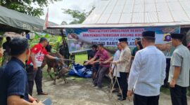 Berbagi Hewan Kurban, Wujud Kepedulian Polri untuk Masyarakat