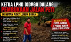 Haris Diduga Rusak Hutan Desa Lubuk Birah untuk PETI, Warga Minta Dicopot dari Ketua LPHD