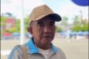 Foto kepala dinas ketenagakerjaan kabupaten berau anang sapriani diacara may day 2026