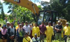 konflik agraria penyerobotan lahan adat dikawasan kampung bumi jaya, Paduka Yang Mulia (PYM) Datu Amir M.A, Raja Muda Perkasa, Sultan Sambaliung, menyambangi lokasi