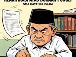 Klarifikasi Kepala SMA Hayatul Islam Desa Roto Perihal Beredar nya Informasi Dugaan Pungli, Ini Faktanya 