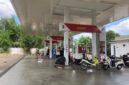 FOTO: Salah satu SPBU dijalan Ahmad Yani, kecamatan Simpang Empat, Kabupaten Banjar, Kalimantan Selatan (Ahmad Arbani/SUARA UTAMA)