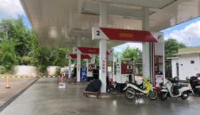 FOTO: Salah satu SPBU dijalan Ahmad Yani, kecamatan Simpang Empat, Kabupaten Banjar, Kalimantan Selatan (Ahmad Arbani/SUARA UTAMA)