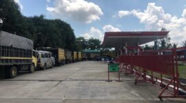 FOTO: Lokasi SPBU di jalan Ahmad Yani, desa Sungai Papuyu, kecamatan Astambul, kabupaten Banjar, Kalimantan Selatan, km.47 milik PT. Borneo Anugerah Insanindo, Rabu  10 Juni 2026 (Ahmad Arbani/SUARA UTAMA)