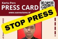 FOTO: Pemberitahuan Resmi STOP PRESS Media Suara Utama Atas Nama Fajar Ahmad Wahyuddin (Dok. Pribadi/SUARA UTAMA)