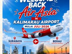Setelah Vakum Dua Bulan, AIR Asia Kembali Beroperasi Mulai 2 Juli