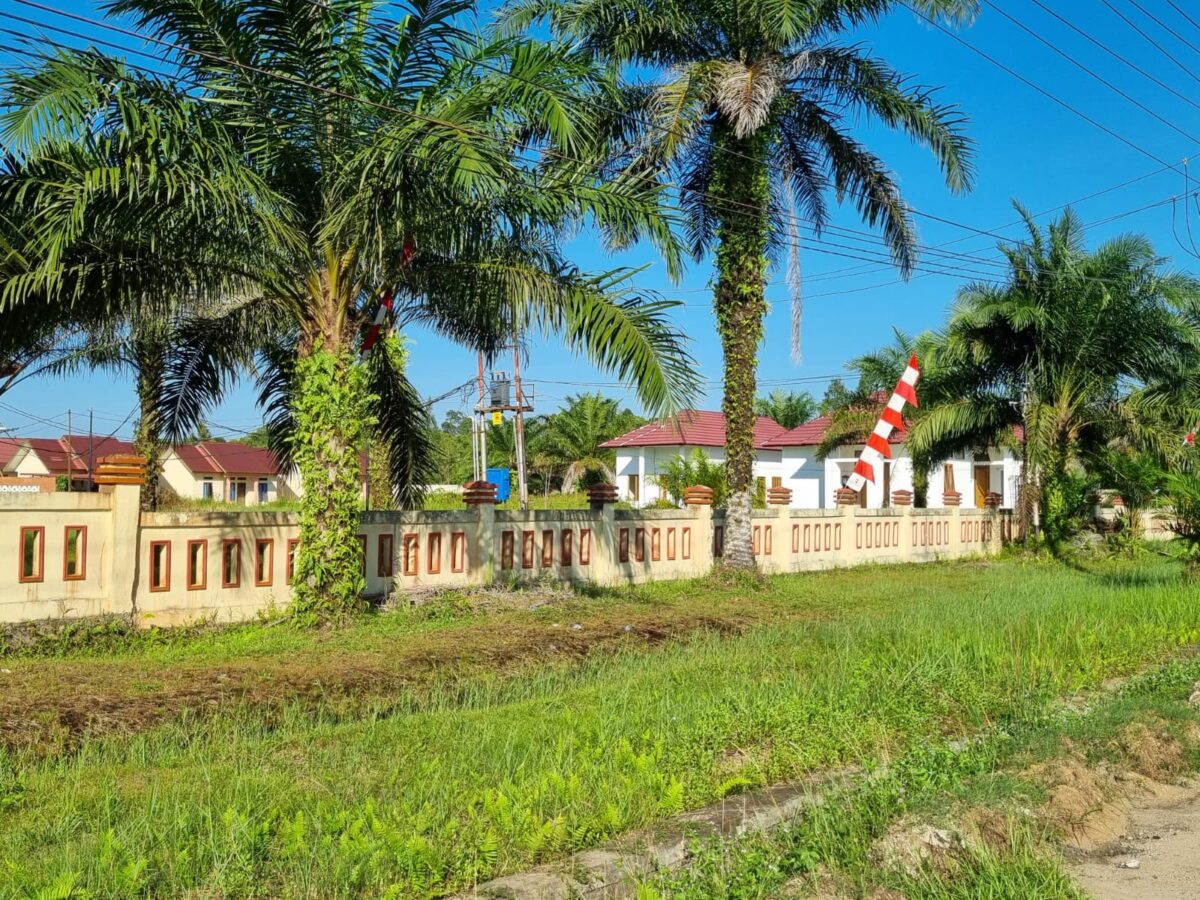 FOTO: Proyek Rumjab Kapolres & Wakapolres Barsel Terkatung-katung. Kabid BPP PUPR : Anggaran jadi kendala (Ahmad Arbani/SUARA UTAMA)