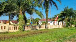 FOTO: Proyek Rumjab Kapolres & Wakapolres Barsel Terkatung-katung. Kabid BPP PUPR : Anggaran jadi kendala (Ahmad Arbani/SUARA UTAMA)